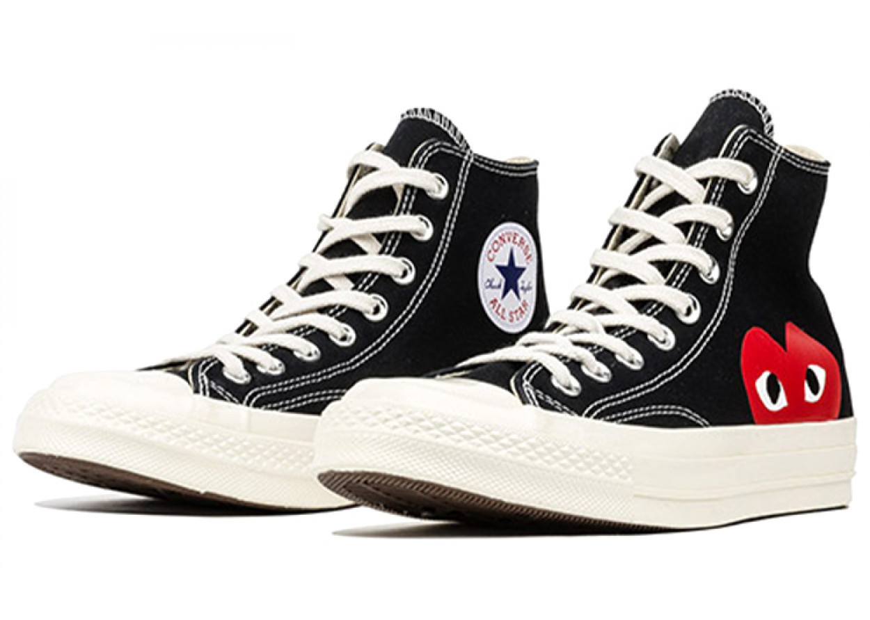 CDG x Converse 1970s chuck taylor all star hi