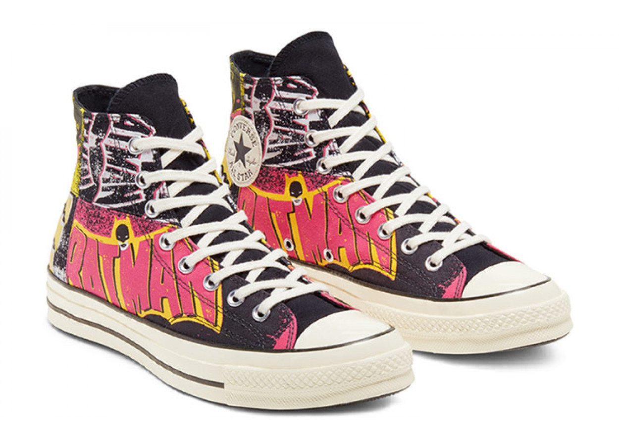 Batman 80th Anniversary x Converse Chuck 1970s High Top DC