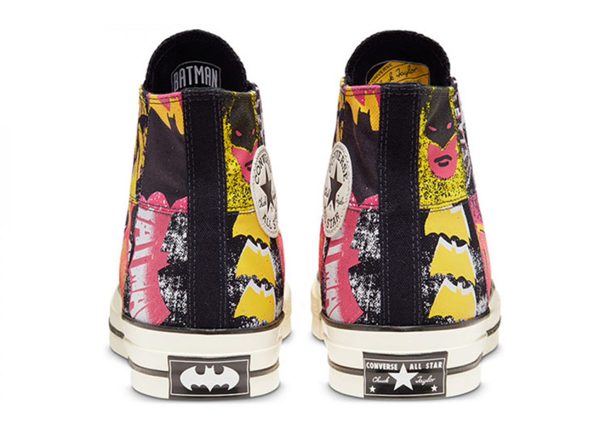 Batman 80th Anniversary x Converse Chuck 1970s High Top DC
