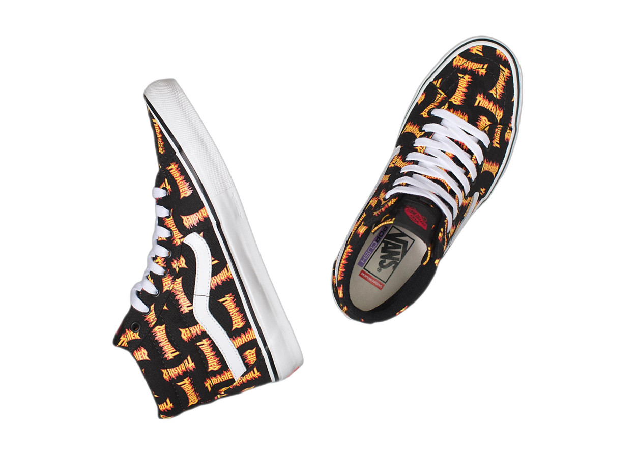 Thrasher x Vans SK8 HI