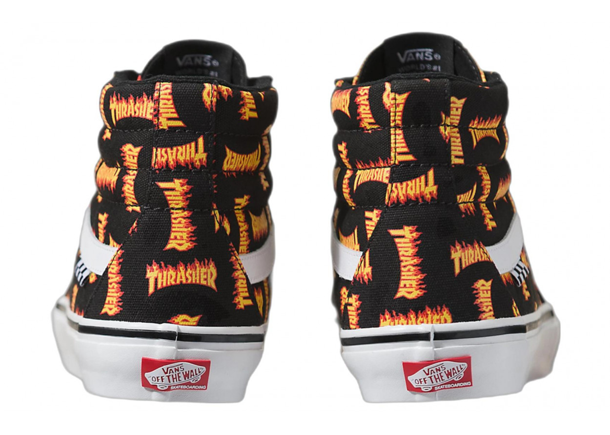 Thrasher x Vans SK8 HI
