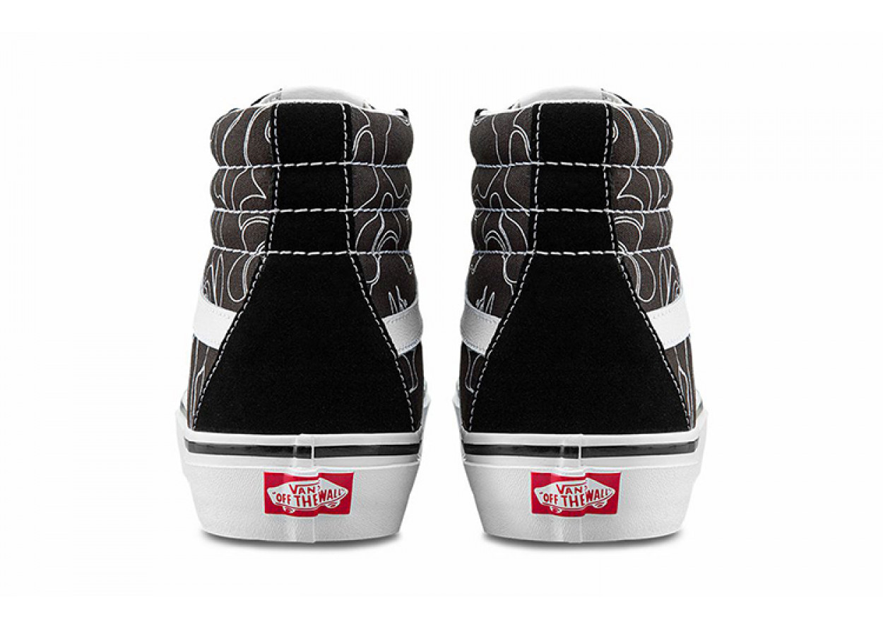 A BATHING APE x Vans SK8 HI 38 DX