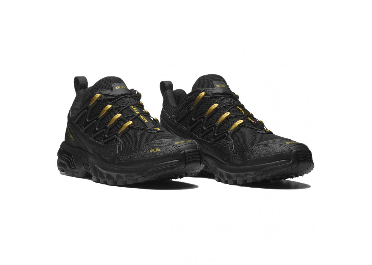 SALOMON ACS + Running Shoes Unisex Low-Top Black