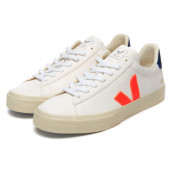 VEJA Campo Chromefree 'White Orange Fluo'