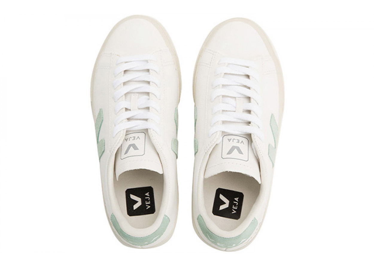 VEJA Campo Campo Lace Up 'White Matcha'