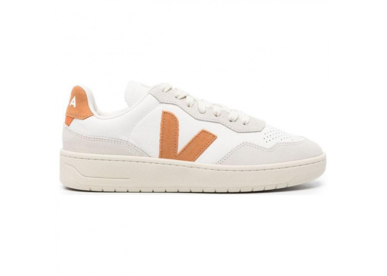 V 90 Women's VEJA Leather 'Extra White Umber'