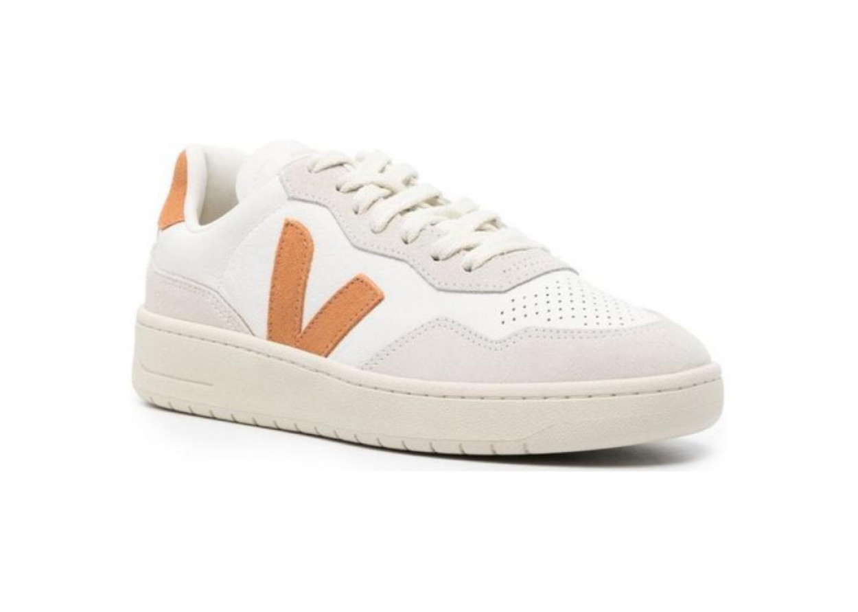 V 90 Women's VEJA Leather 'Extra White Umber'