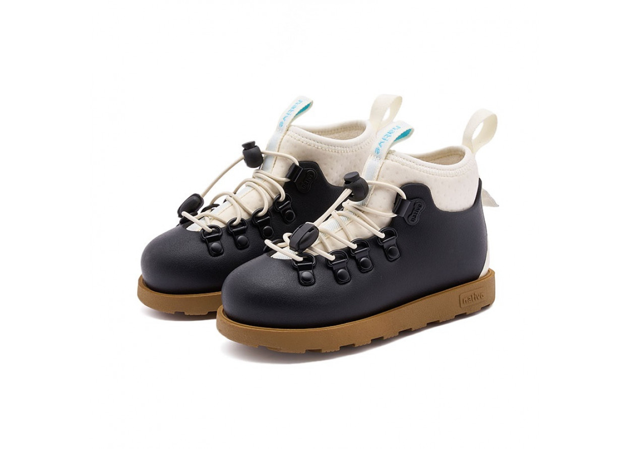 Native Shoes Fitzsimmons 3.0 Urban Adventure Collection Low Shaft Kids' Boots Black Kids'