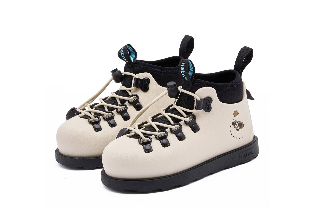 Native Shoes Fitzsimmons 3.0 Forest Exploration Collection Low Shaft Kids' Boots Ecru Kids'