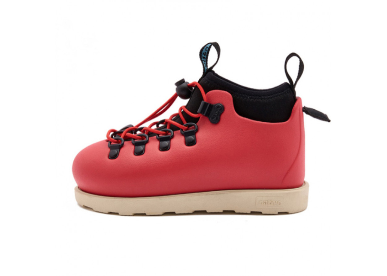 Native Shoes Fitzsimmons 3.0 Upgraded Anti-Slip Wear-Resistant Low Shaft Kids' Boots Red Kids'