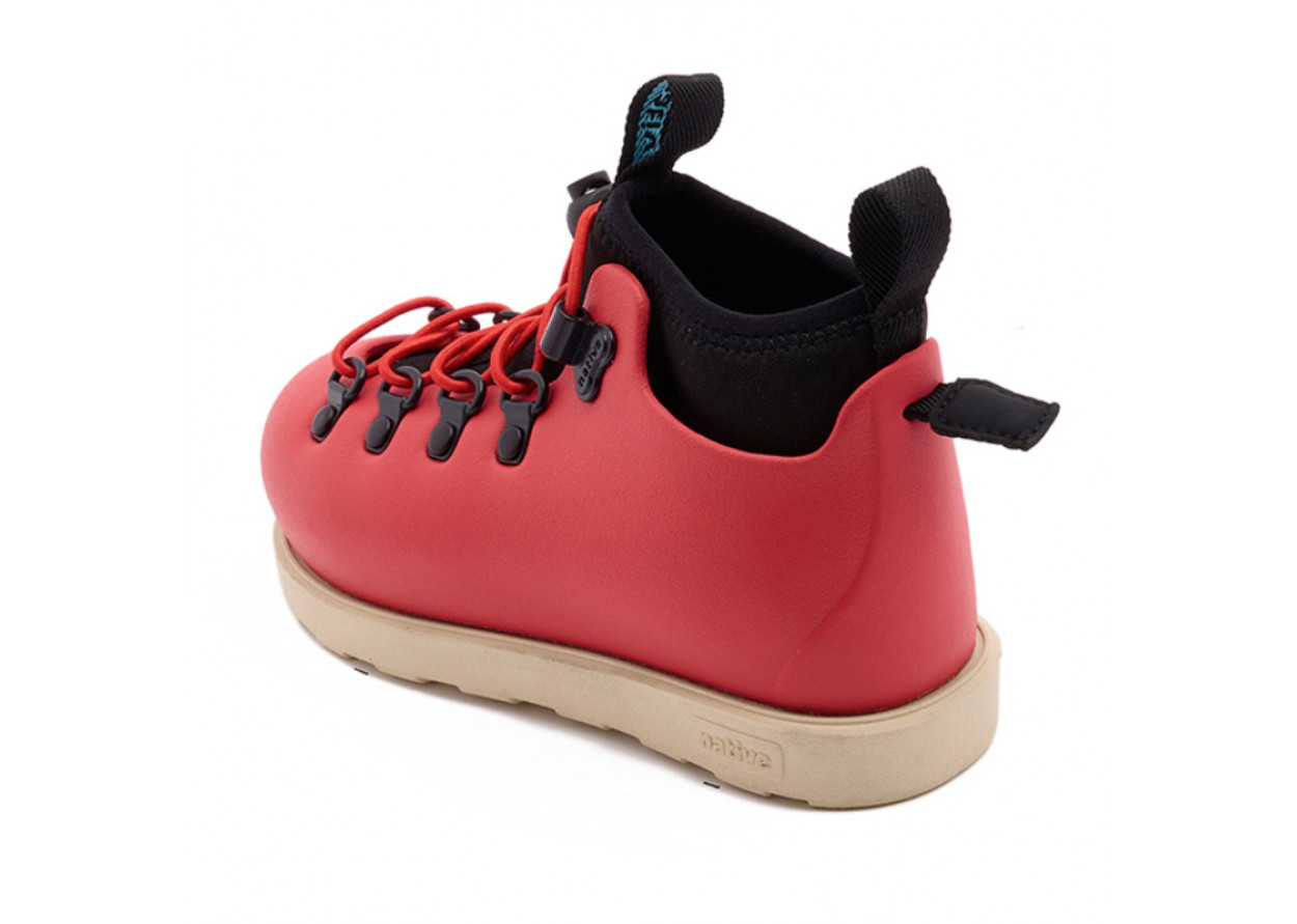 Native Shoes Fitzsimmons 3.0 Upgraded Anti-Slip Wear-Resistant Low Shaft Kids' Boots Red Kids'