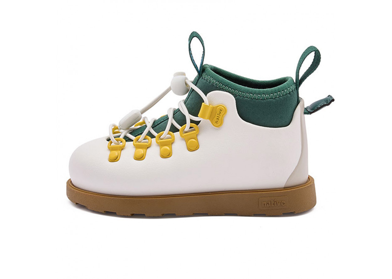 Native Shoes Fitzsimmons 3.0 Urban Adventure Collection Low Shaft Kids' Boots White Kids'