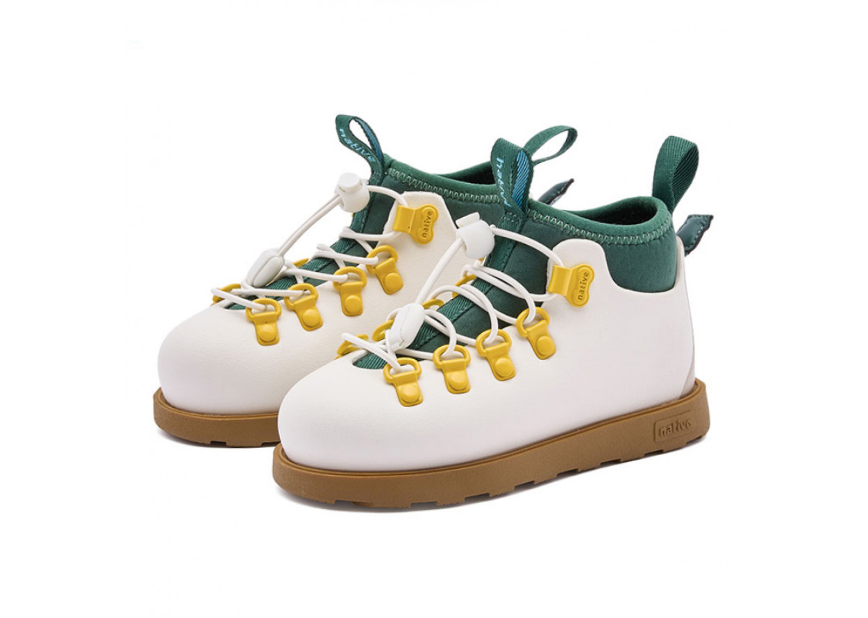 Native Shoes Fitzsimmons 3.0 Urban Adventure Collection Low Shaft Kids' Boots White Kids'