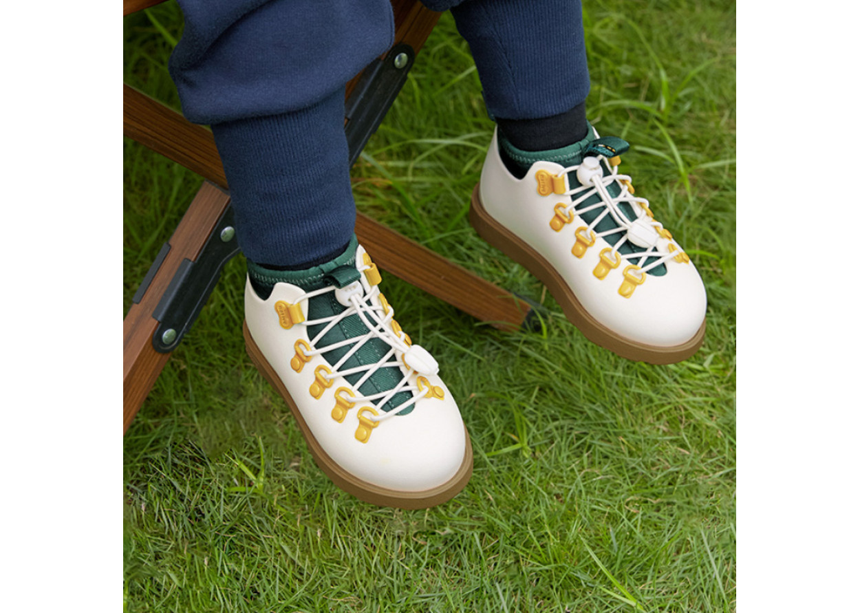 Native Shoes Fitzsimmons 3.0 Urban Adventure Collection Low Shaft Kids' Boots White Kids'