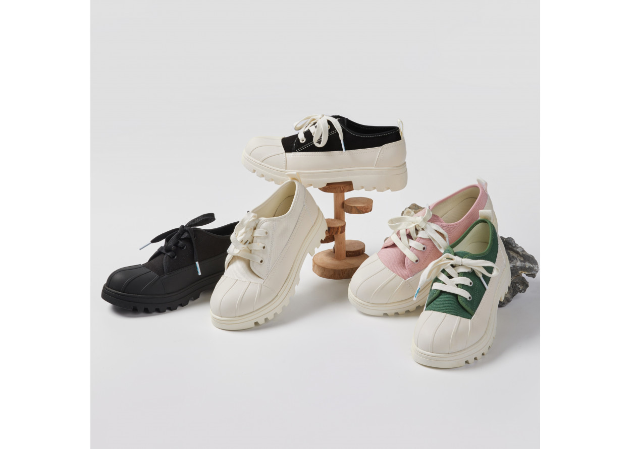 Native Shoes Canvas Shoes Unisex Low-Top Forest Green | Beige