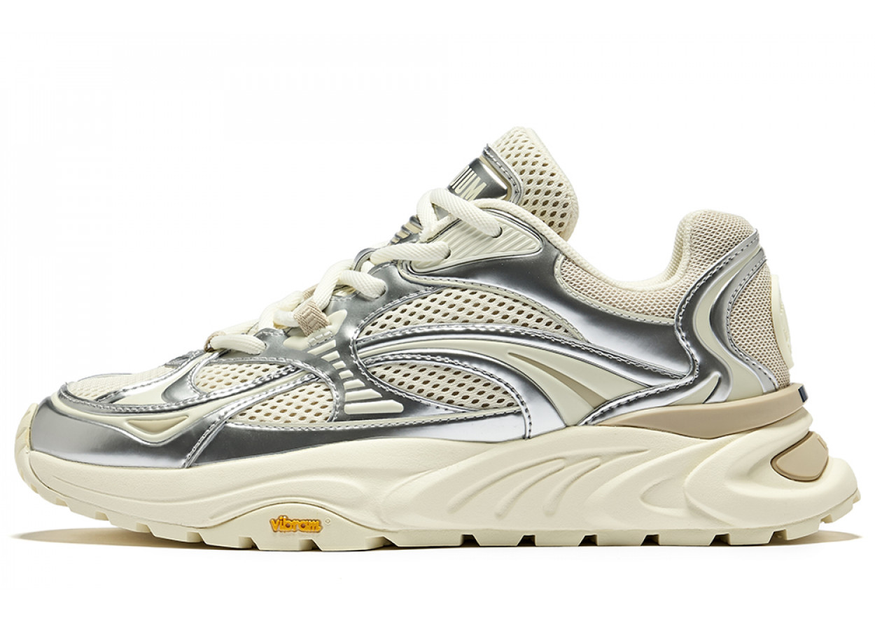 Palladium Casual Shoes Men Low-Top Silver