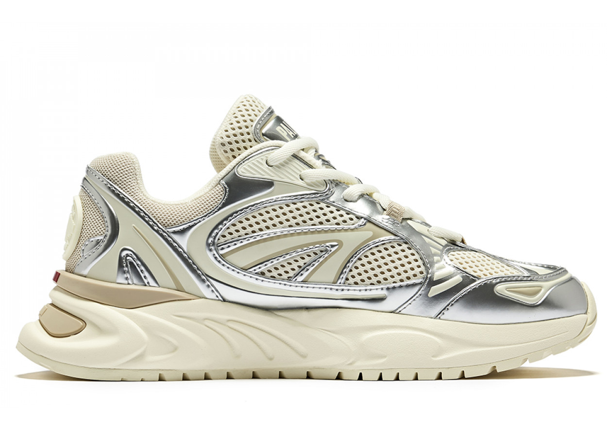 Palladium Casual Shoes Men Low-Top Silver