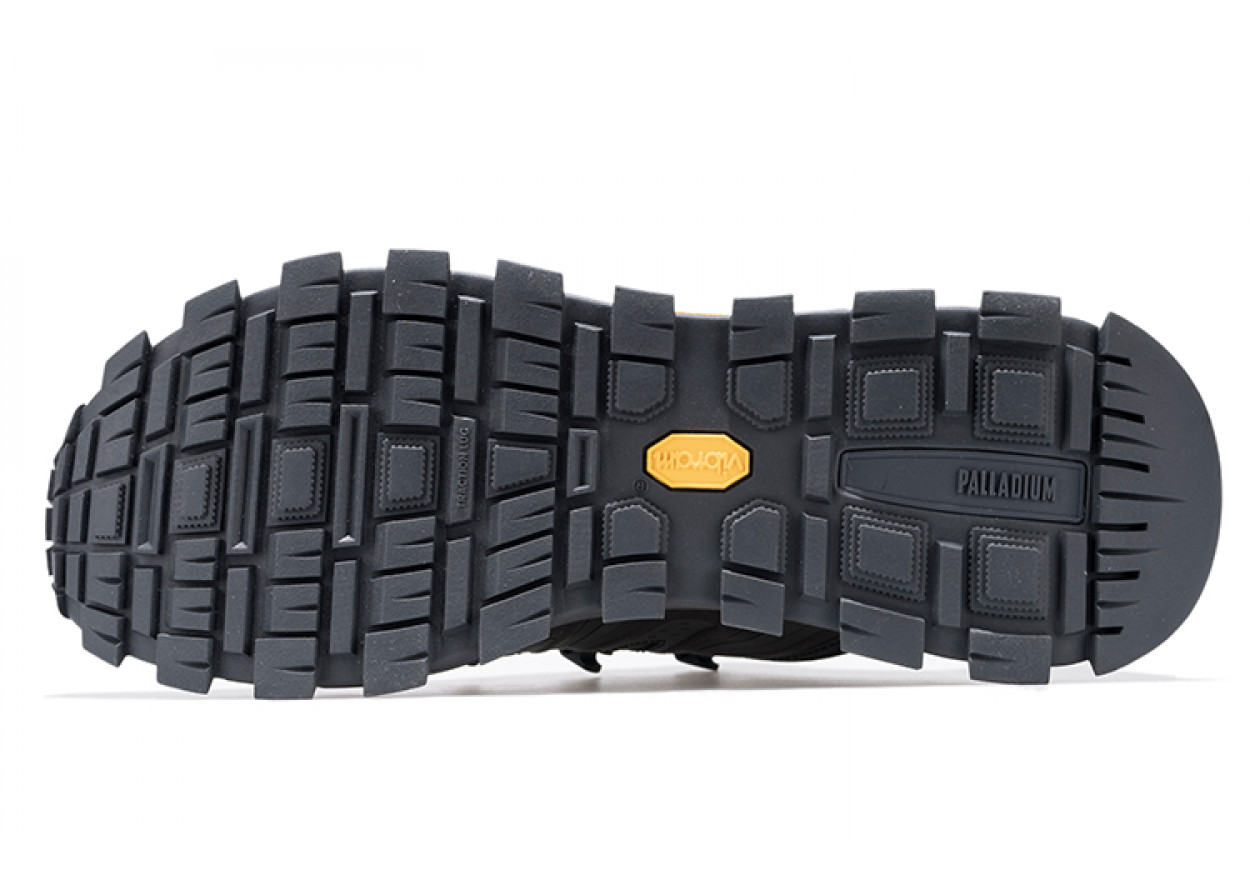 Palladium Anti-Slip Wear-Resistant Low-Top Sports Casual Shoes Unisex Black