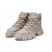 Palladium Ankle Boots Men Beige Brown