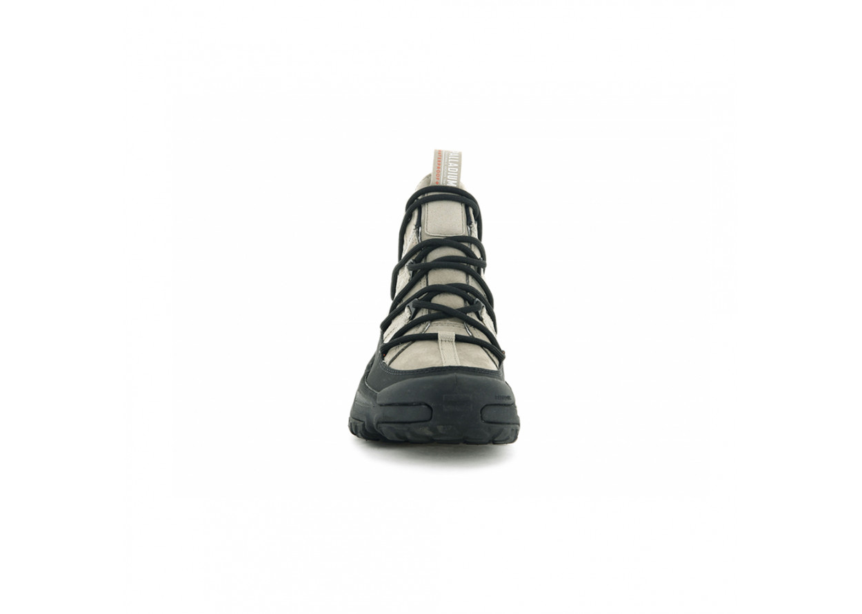 Palladium Off-grid CRS NBK WP+ Warm Wear-Resistant Cushioned Water-Resistant Crew Outdoor Boots Unisex Dark Khaki