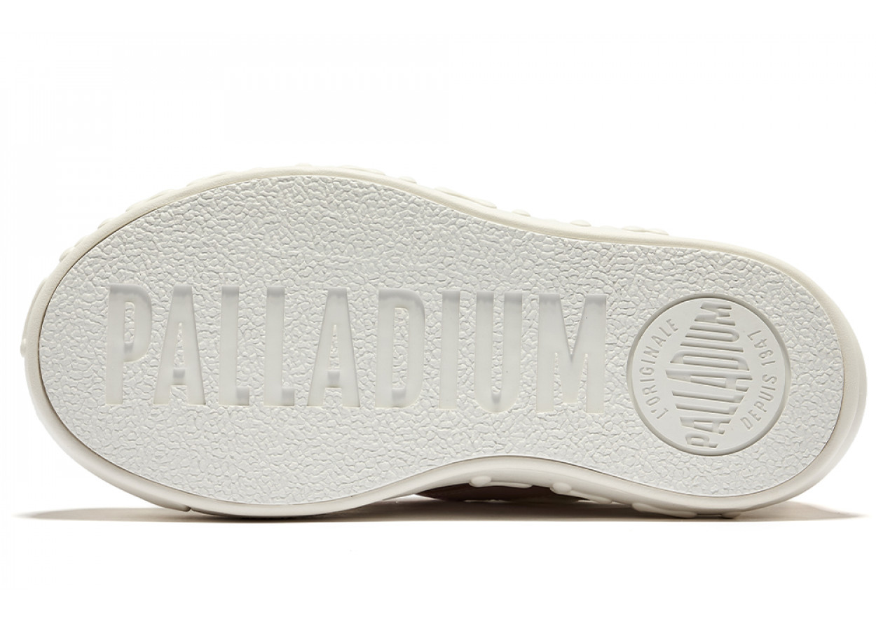 Palladium Balanced Wear-Resistant Low-Top Skateboard Shoes Women's Pink White