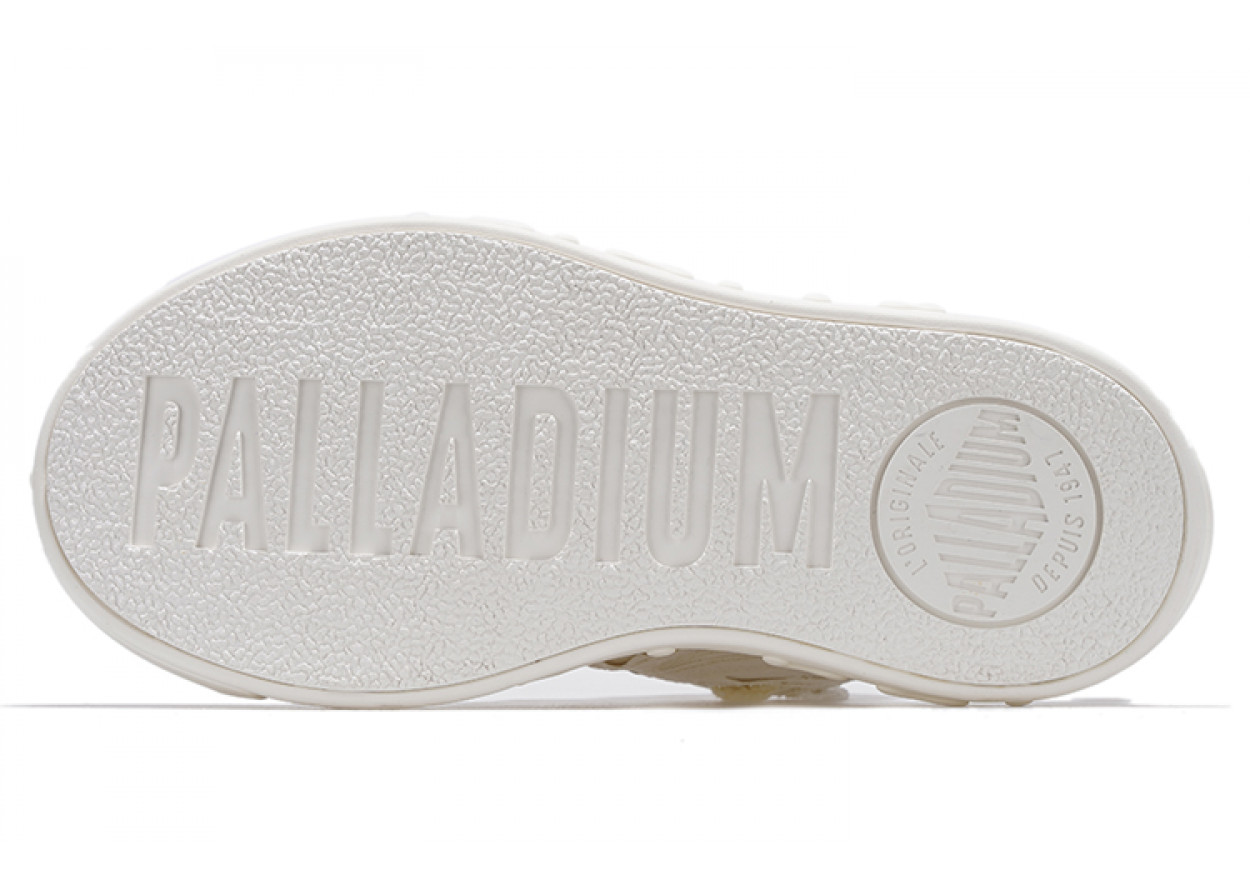 Palladium Anti-Slip And Wear-Resistant Height Increasing Low-Top Sports Casual Shoes Unisex Ecru