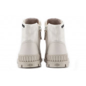 Palladium Canvas Shoes Unisex High-Top Star White