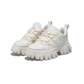 Palladium Anti-Slip Wear-Resistant Breathable Lightweight Low-Top Chunky Sneakers Women's White