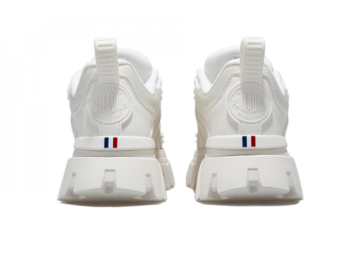 Palladium Anti-Slip Wear-Resistant Breathable Lightweight Low-Top Chunky Sneakers Women's White