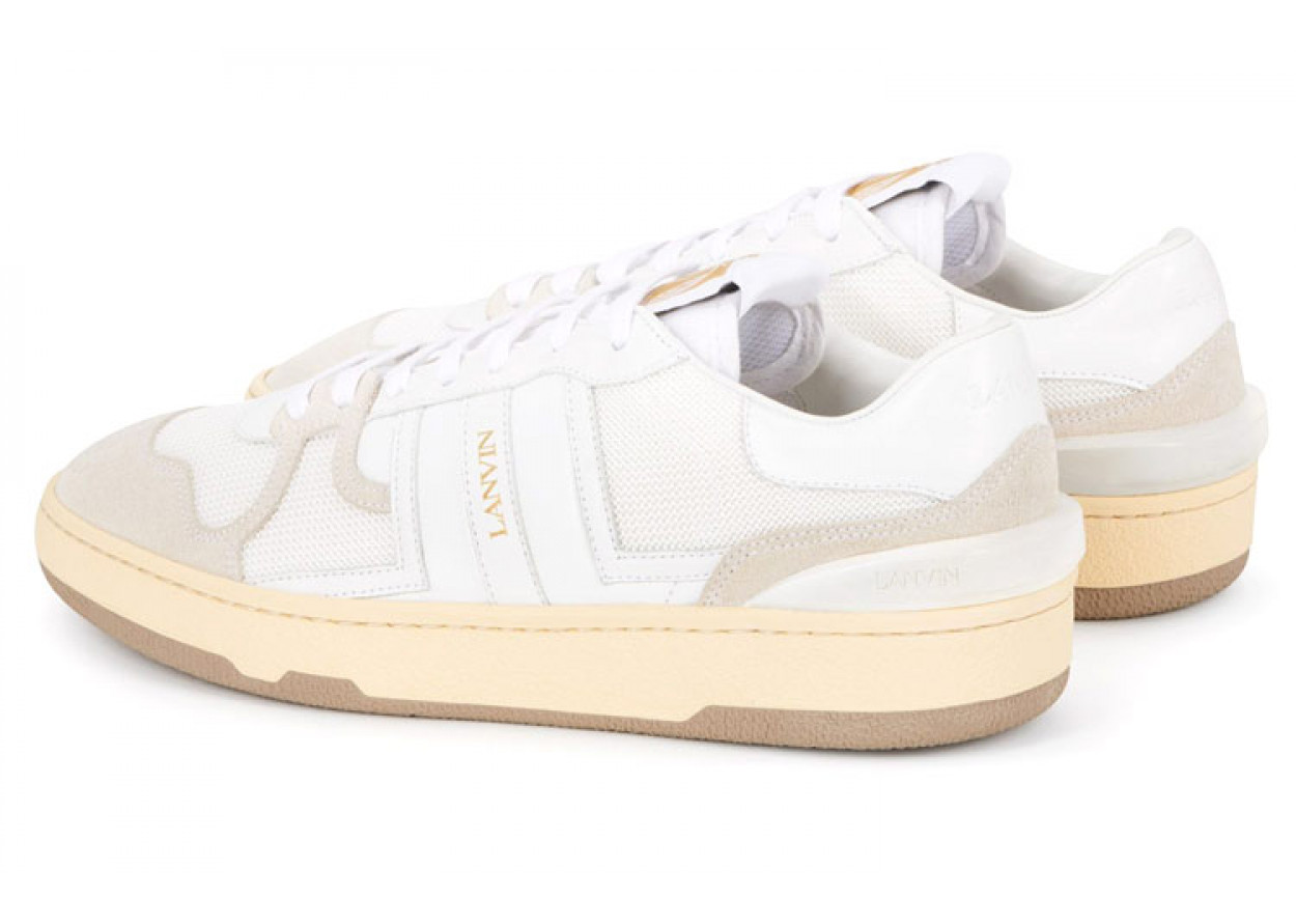 Lanvin Clay Leather Sneakers