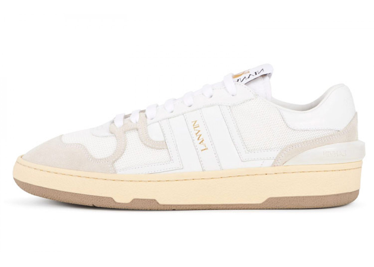 Lanvin Clay Leather Sneakers