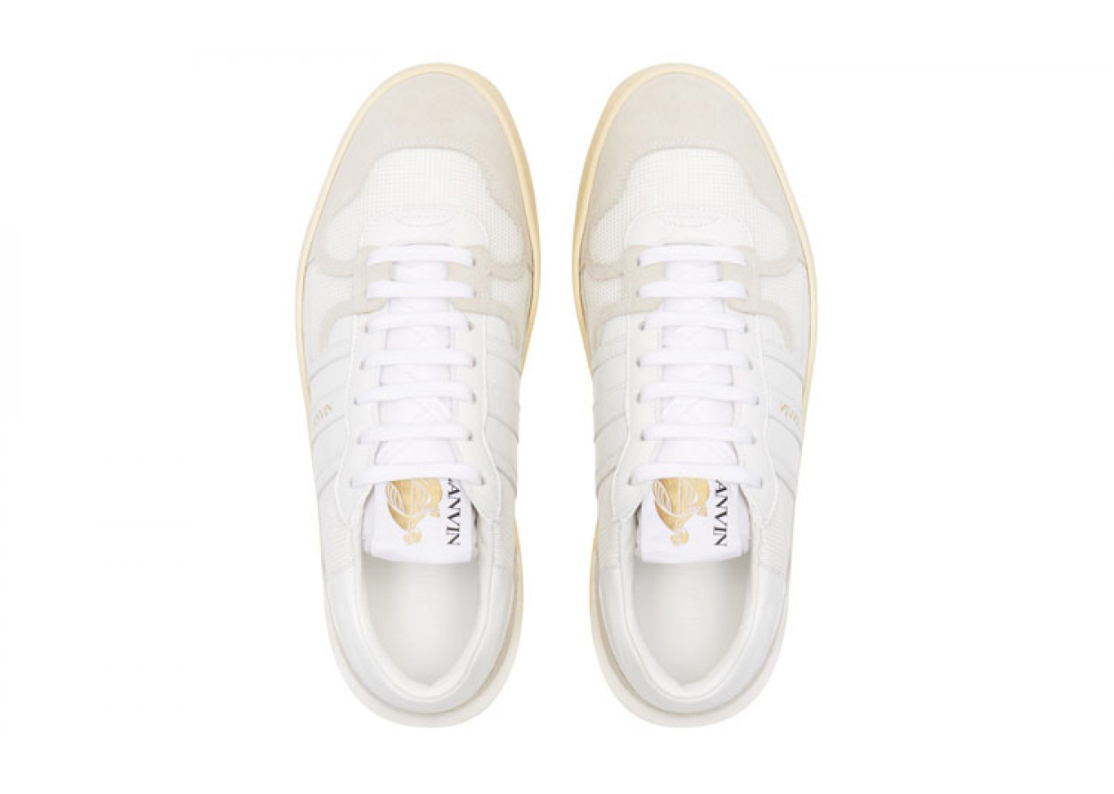 Lanvin Clay Leather Sneakers