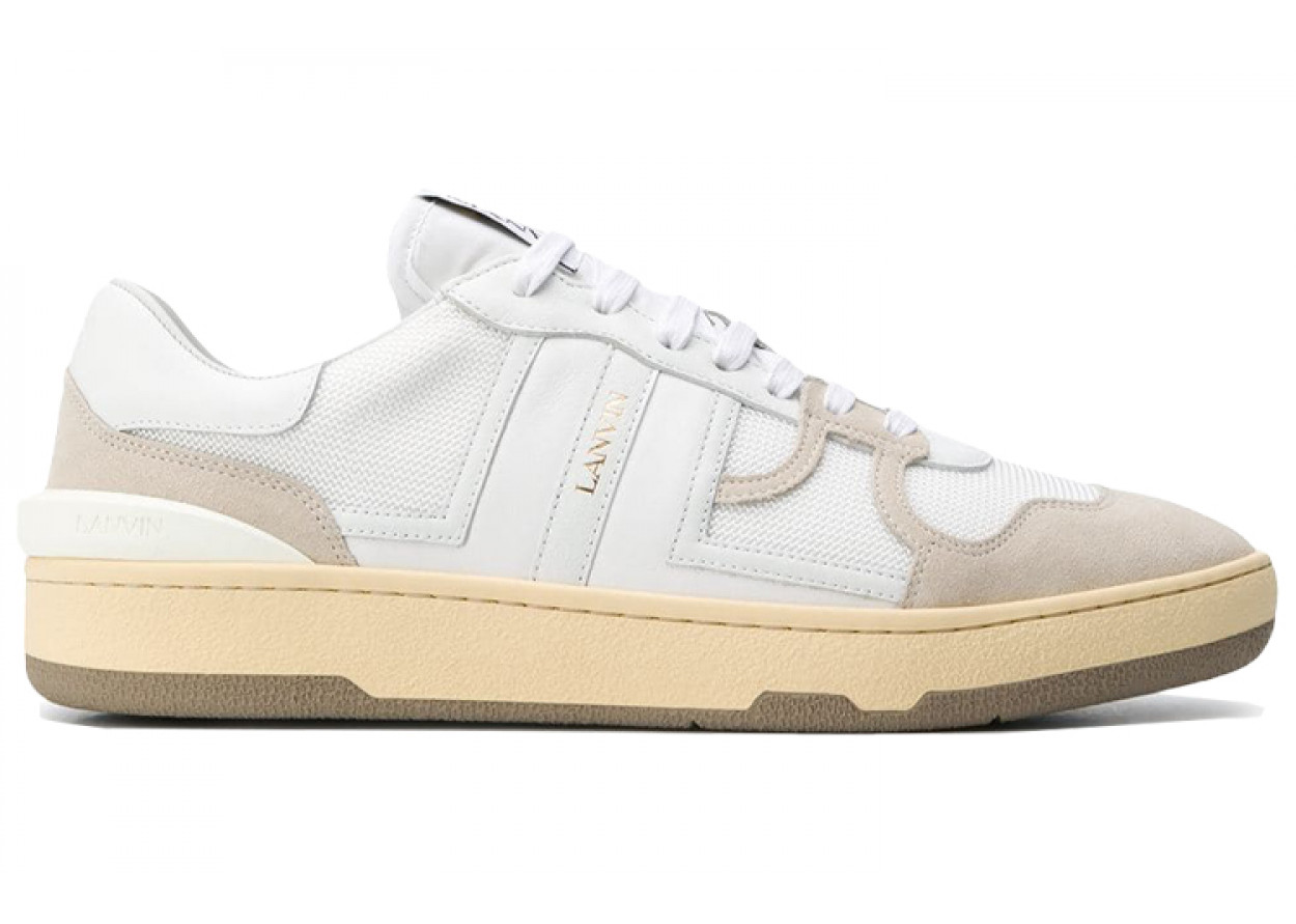 Lanvin Clay Leather Low-top Sneakers