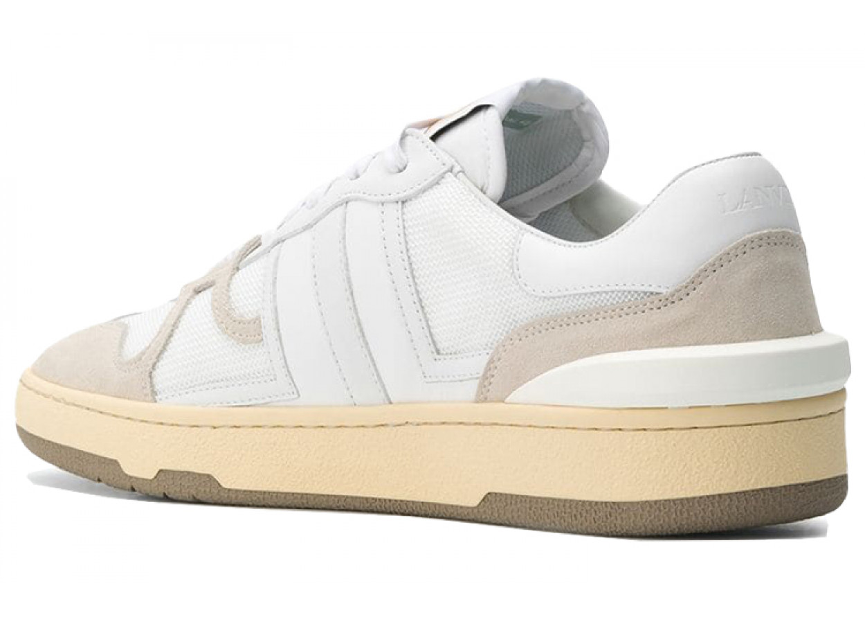 Lanvin Clay Leather Low-top Sneakers