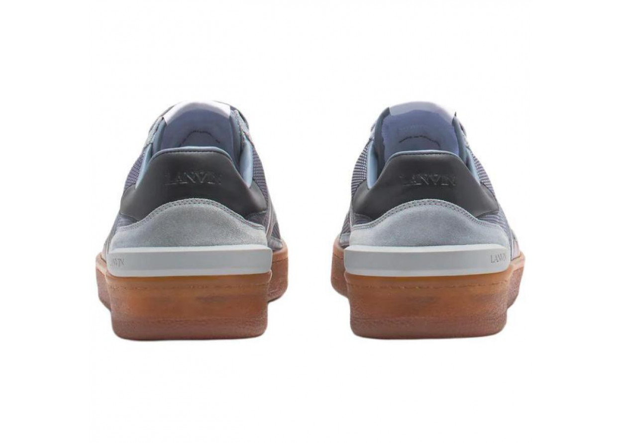 Lanvin Clay Low-Top Skateboard Shoes Men's Gray