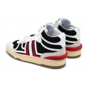 Lanvin Clay High Top Stylish Skateboarding Shoes Men's White