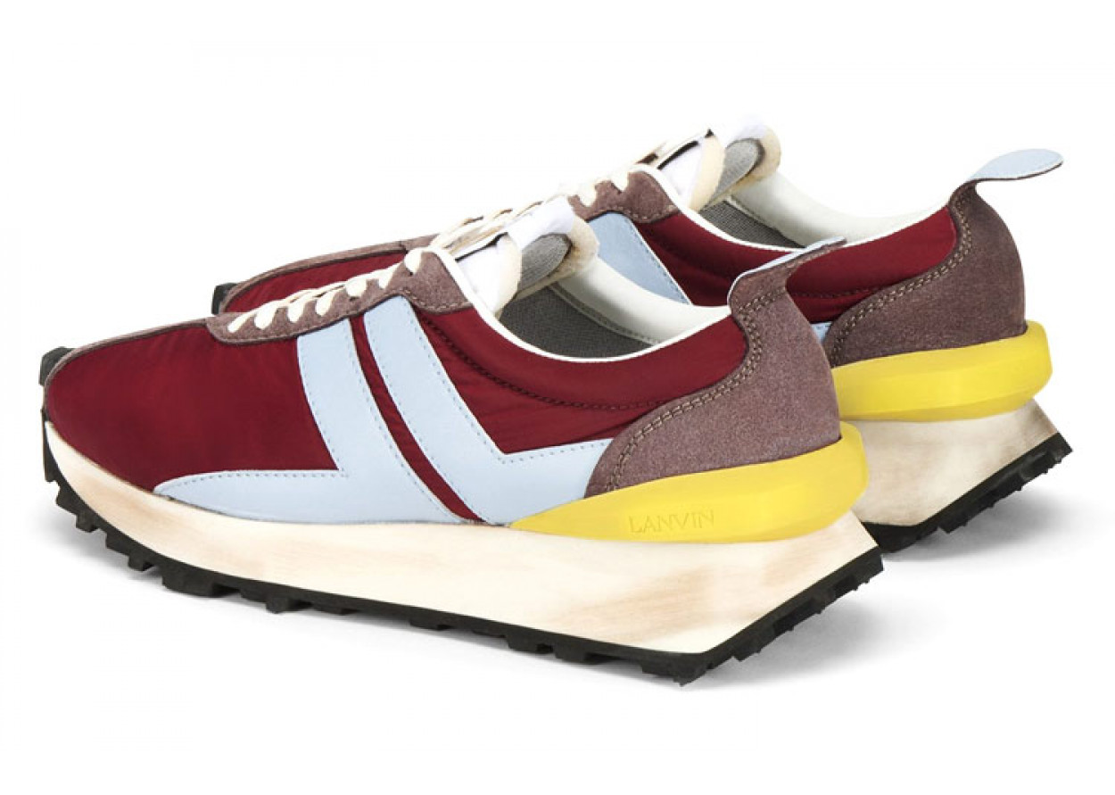 Lanvin Bumpr Anti-Slip Wear-Resistant Low-Top Casual Shoes Women's