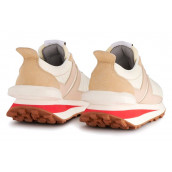 Lanvin Bumpr Anti Slip Wear Resistant Low Top Casual Shoes Women's Beige