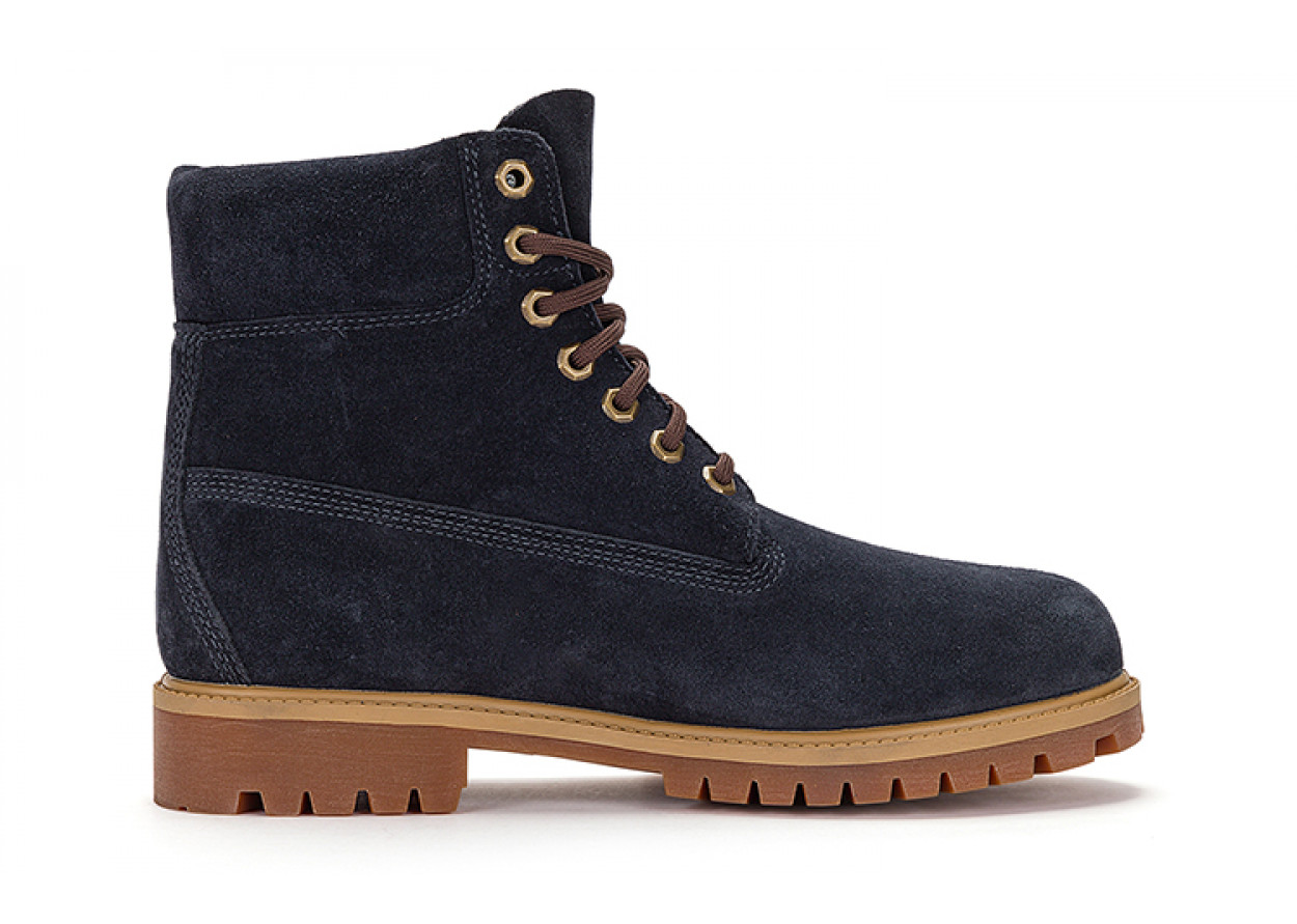 Timberland C.F. Stead Indigo Suede Heritage 6 Inch Boot 'Dark Blue Suede'