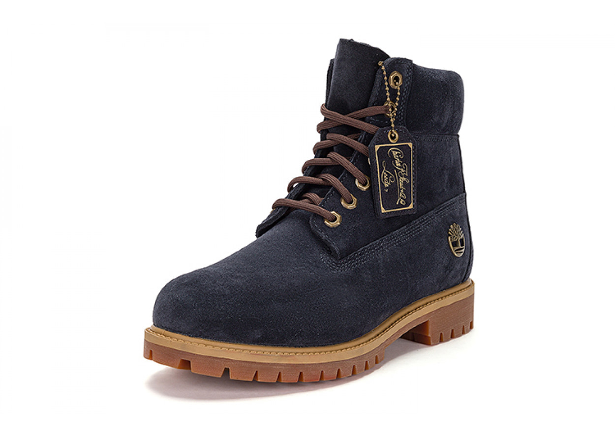 Timberland C.F. Stead Indigo Suede Heritage 6 Inch Boot 'Dark Blue Suede'
