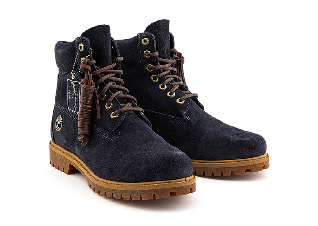 Timberland C.F. Stead Indigo Suede Heritage 6 Inch Boot 'Dark Blue Suede'