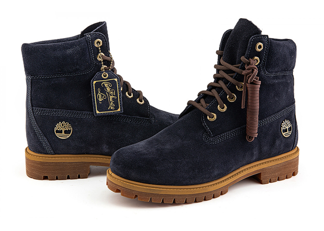 Timberland C.F. Stead Indigo Suede Heritage 6 Inch Boot 'Dark Blue Suede'