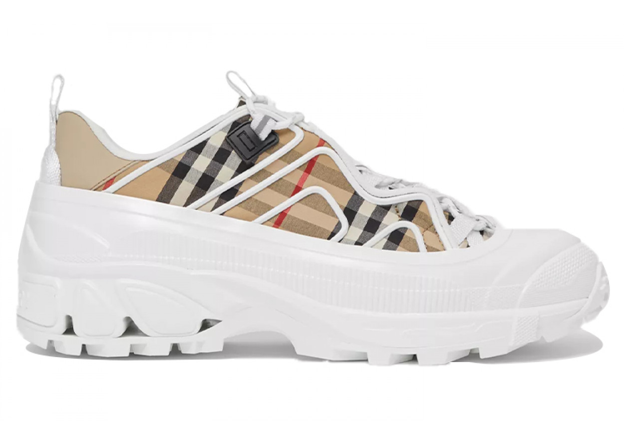 Burberry Arthur Vintage Check Cotton Sneakers