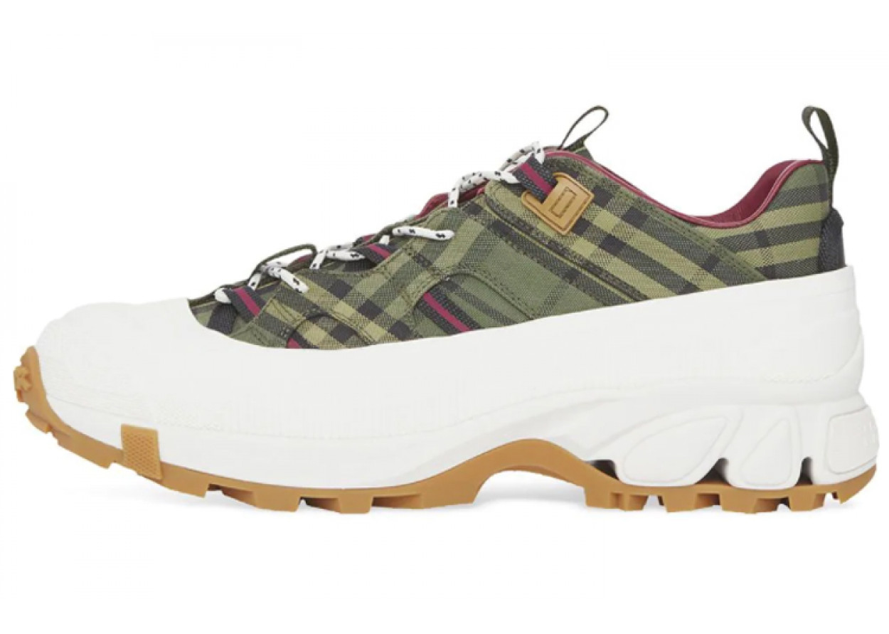 Burberry Arthur Check Military Green