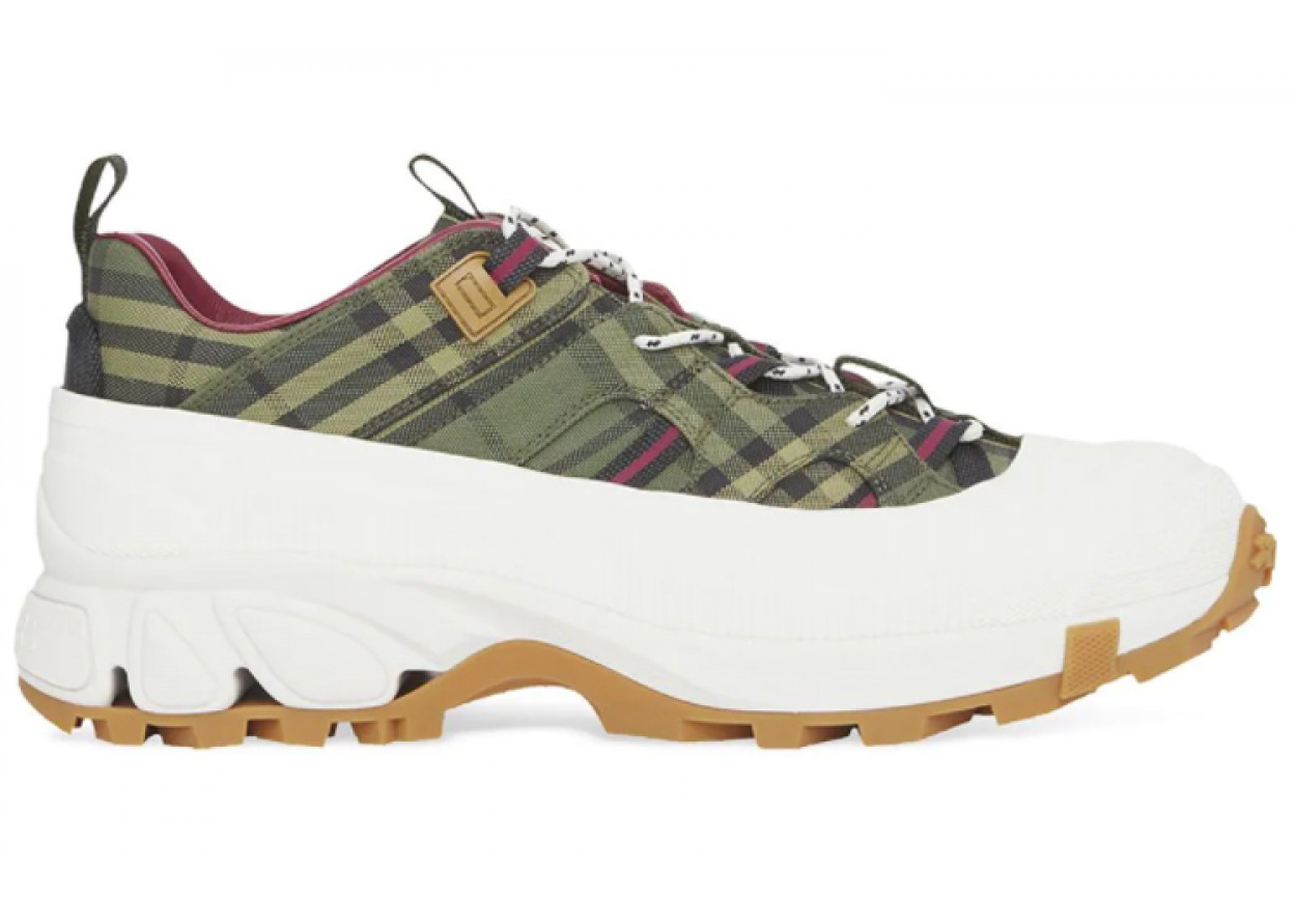 Burberry Arthur Check Military Green