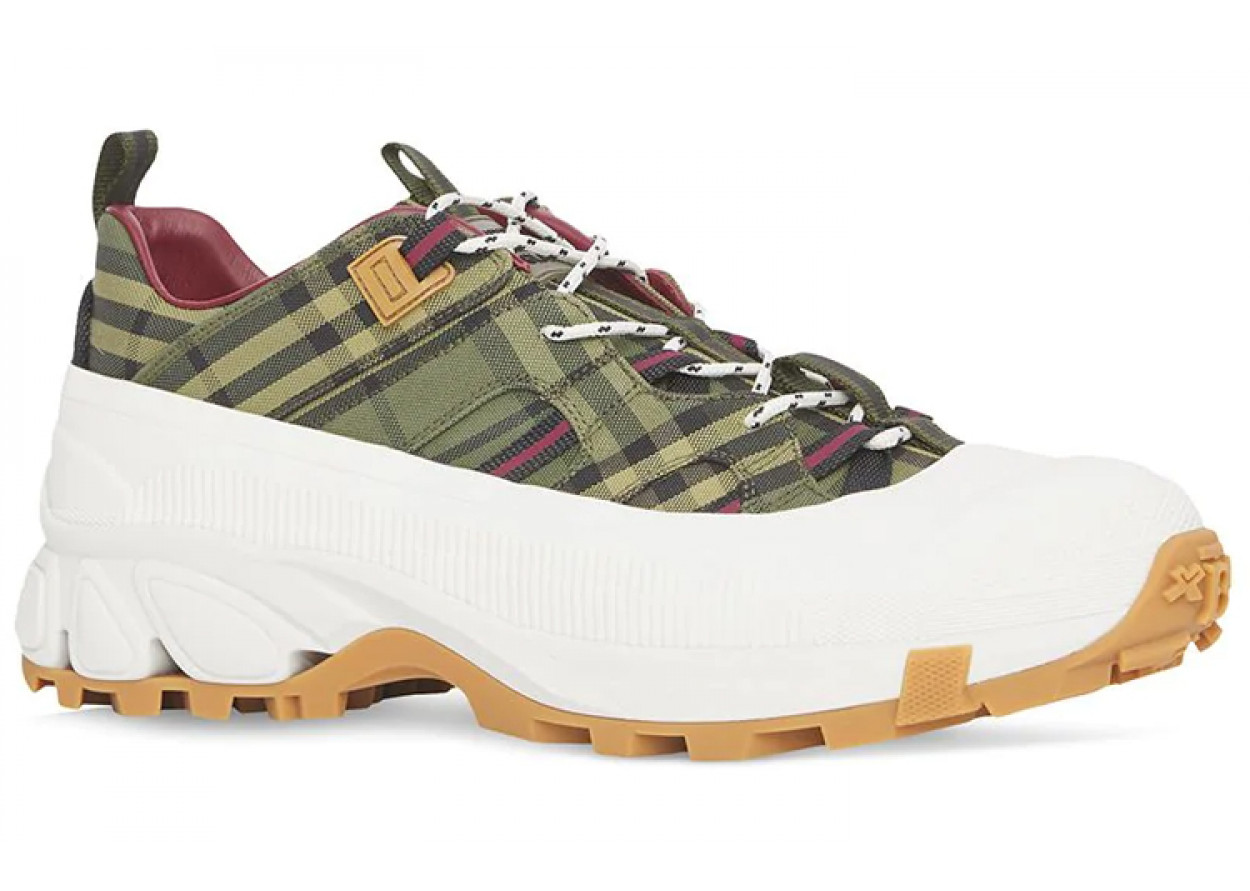 Burberry Arthur Check Military Green