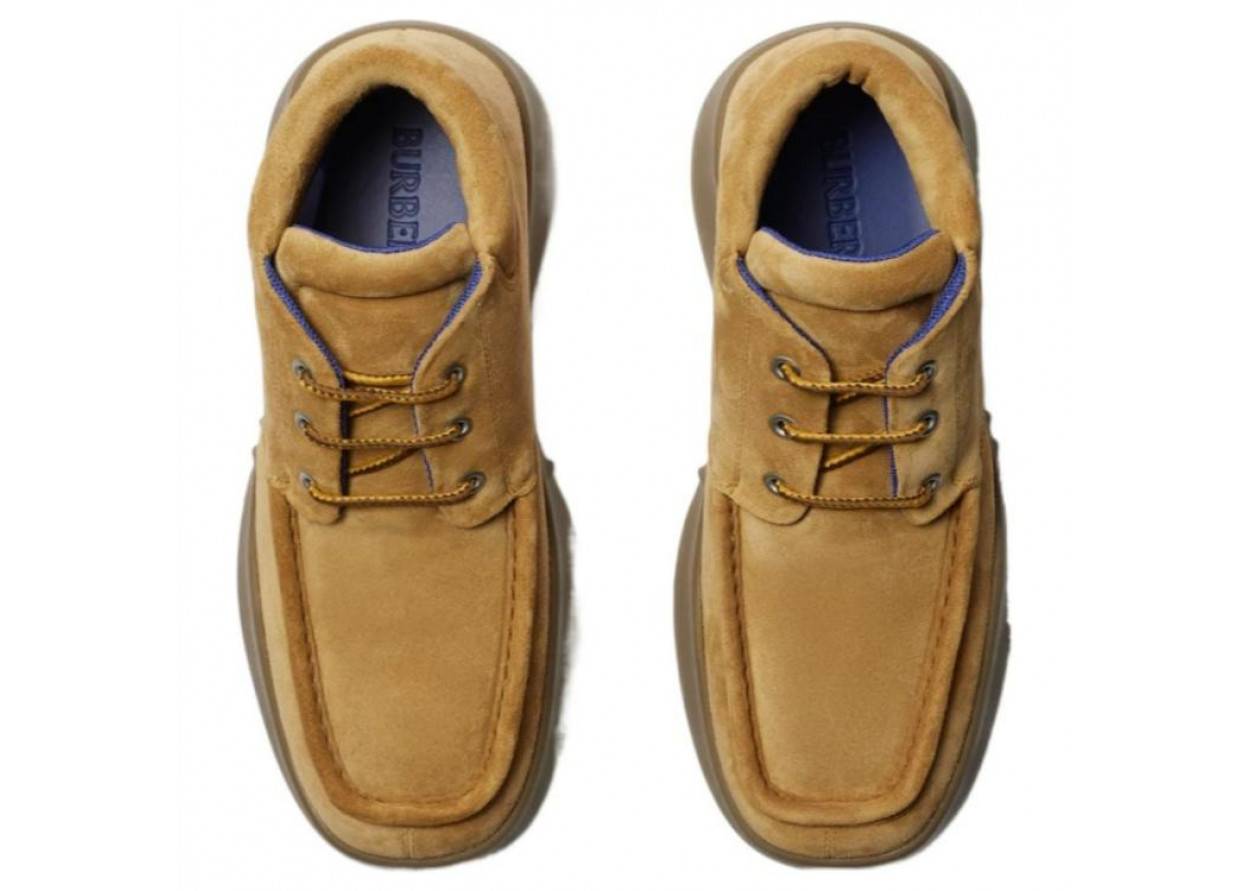 Burberry Ankle Boots Men's Brown