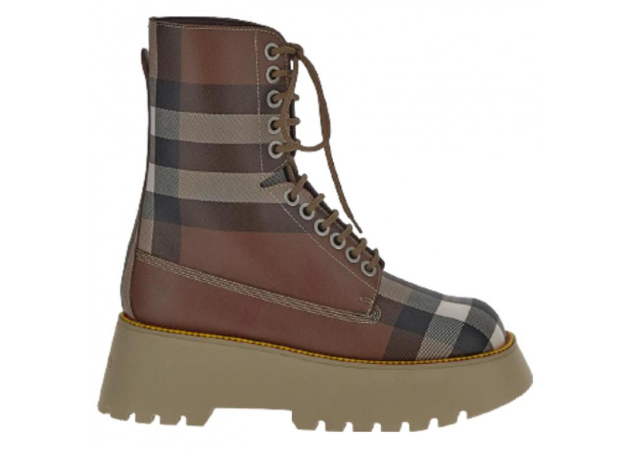 Burberry Ankle Boots Women's Russet