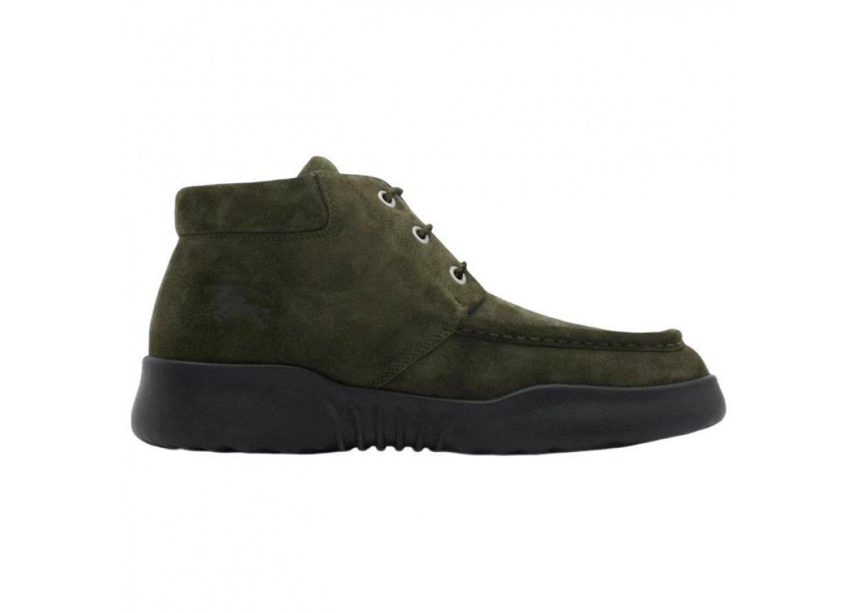 Burberry Ankle Boots Men Green