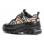 Burberry Arthur Low-Top Sports Casual Shoes Men's Brown Black